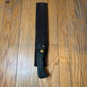 Schrade Old Timer 147OT Fillet Knife USA Schrade+ Stainless Steel Green Grip